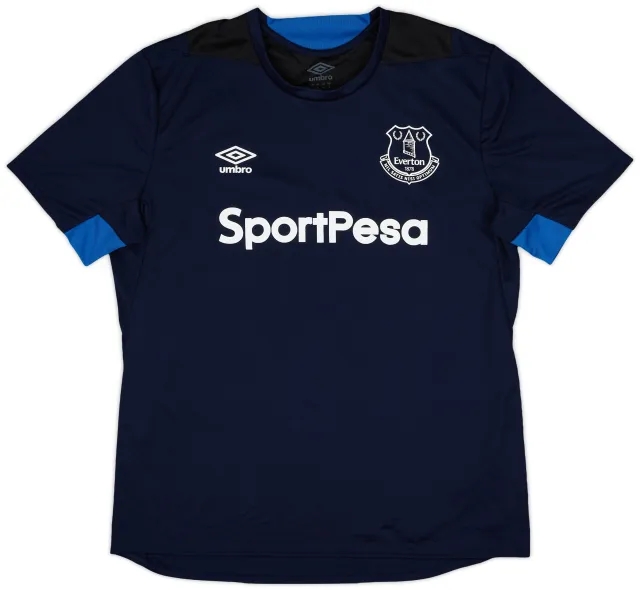 2017-18 Everton Umbro Training Shirt - 9/10 - (XL)