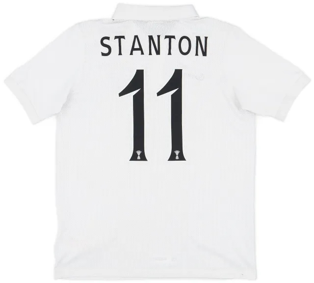 Nike 2014-15 Hibernian Away Shirt Stanton #11 - 7/10 - (XL.Boys)