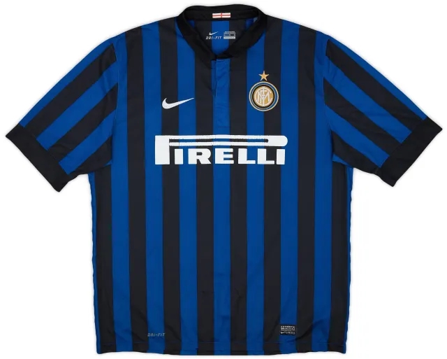 Nike 2011-12 Inter Milan Home Shirt - 5/10 - (XL)