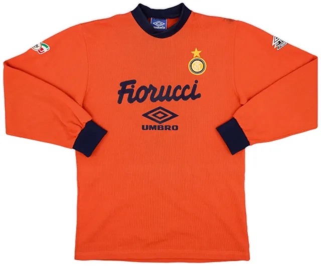 1992-93 Inter Milan Umbro Training Top - 8/10 - (XL)