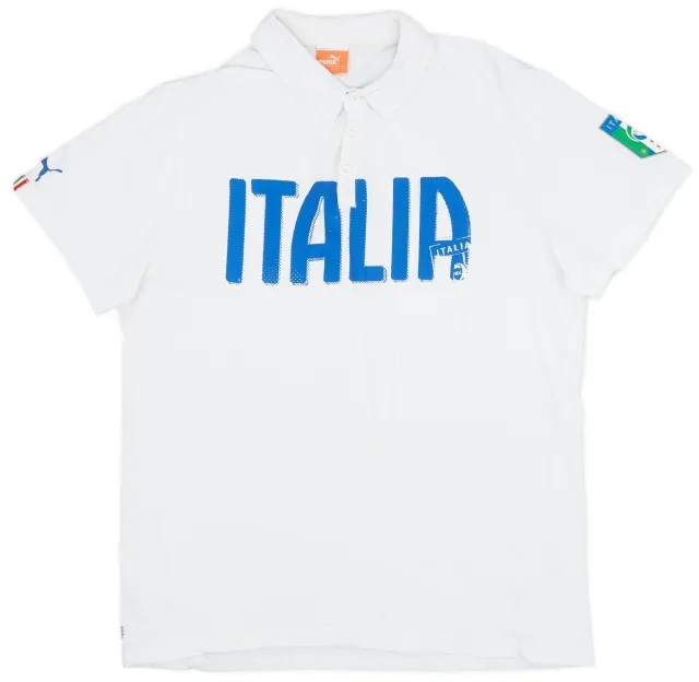 2010-11 Italy Puma Polo Shirt - 7/10 - (L)