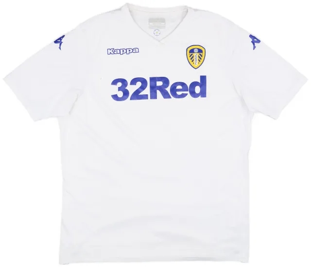 Kappa 2018-19 Leeds United Home Shirt - 6/10 - (XXL)