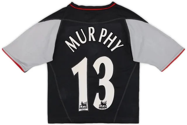 Reebok 2002-04 Liverpool Away Shirt Murphy #13 - 8/10 - (6-7 Years)
