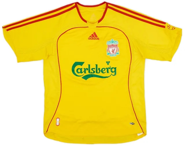 adidas 2006-07 Liverpool Away Shirt - 7/10 - (L.Boys)