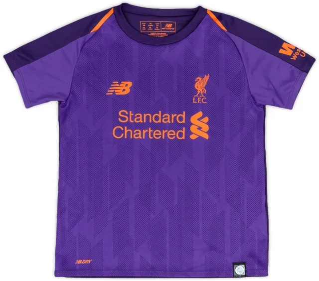 NewBalance 2018-19 Liverpool Away Shirt - 9/10 - (4-5Y)