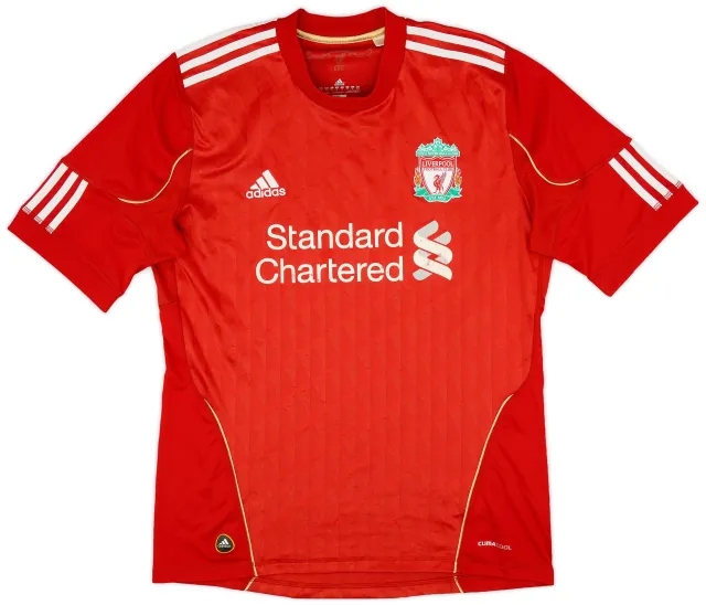 adidas 2010-12 Liverpool Home Shirt - 5/10 - (M)