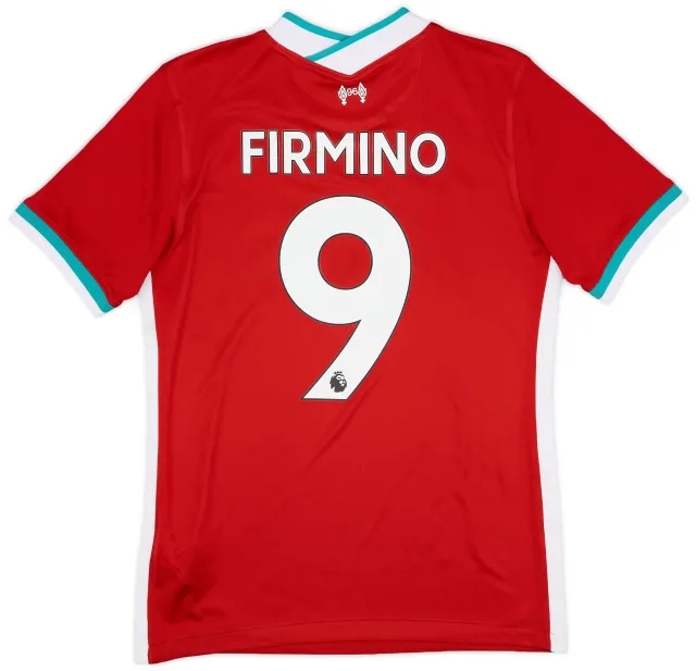 Nike 2020-21 Liverpool Home Shirt Firmino #9 - 8/10 - (S)