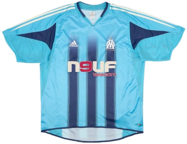 adidas 2004-05 Olympique Marseille Away Shirt - 5/10 - (XL)