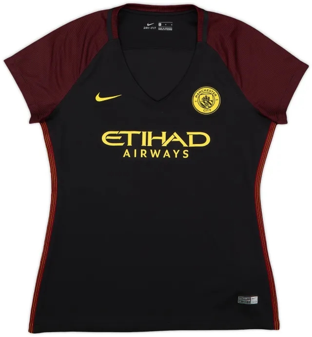 Nike 2016-17 Manchester City Away Shirt - 8/10 - (Women's L)