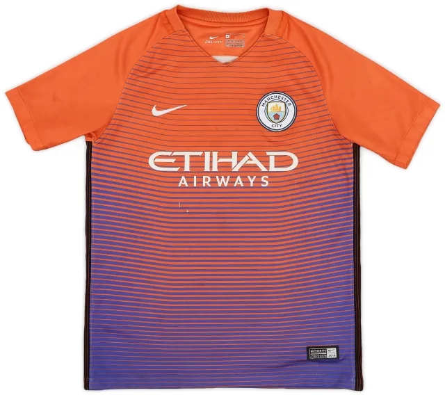 Nike 2016-17 Manchester City Third Shirt - 6/10 - (M.Boys)