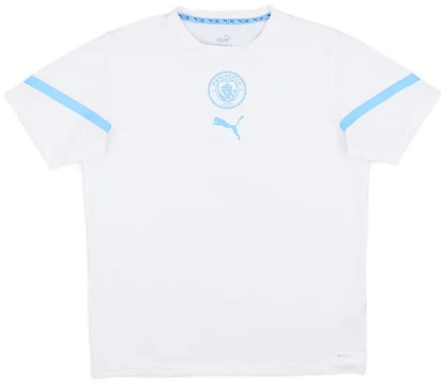 2020-21 Manchester City Puma Training Shirt - 9/10 - (XL.Boys)