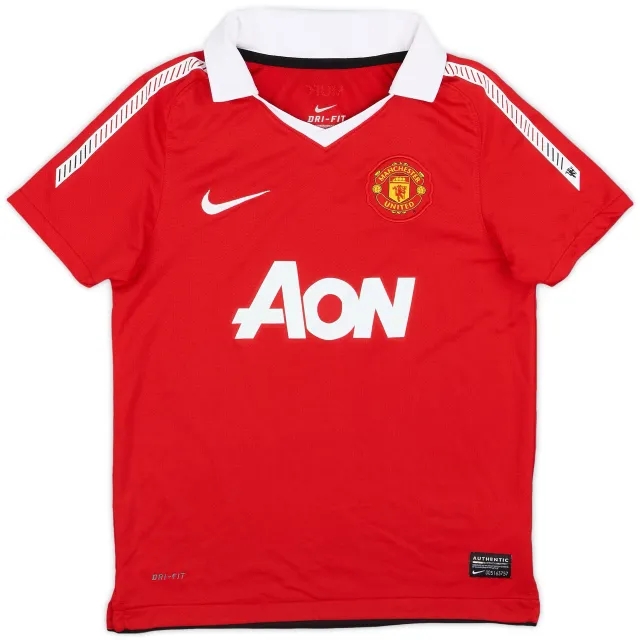 Nike 2010-11 Manchester United Home Shirt J.S. Park #13 - 8/10 - (S)