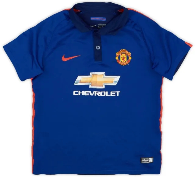 Nike 2014-15 Manchester United Third Shirt - 9/10 - (7-8 Years)