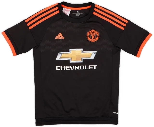 adidas 2015-16 Manchester United Third Shirt - 9/10 - (M.Boys)