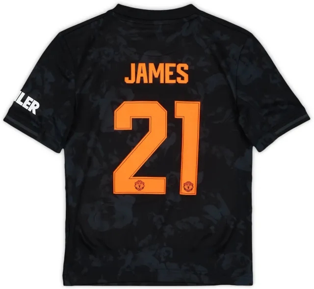 adidas 2019-20 Manchester United Third Shirt James #21 (XS.Boys)