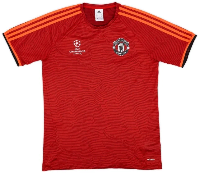 adidas 2015-16 Manchester United adizero Champions League Training Shirt - 9/10 - (S)