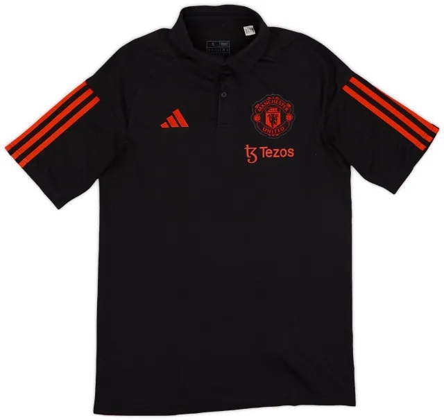 2023-24 Manchester United adidas Polo Shirt - 8/10 - (S)