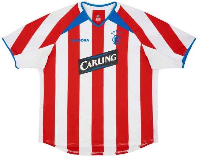 Diadora 2003-04 Rangers Away Shirt - 5/10 - (XL)