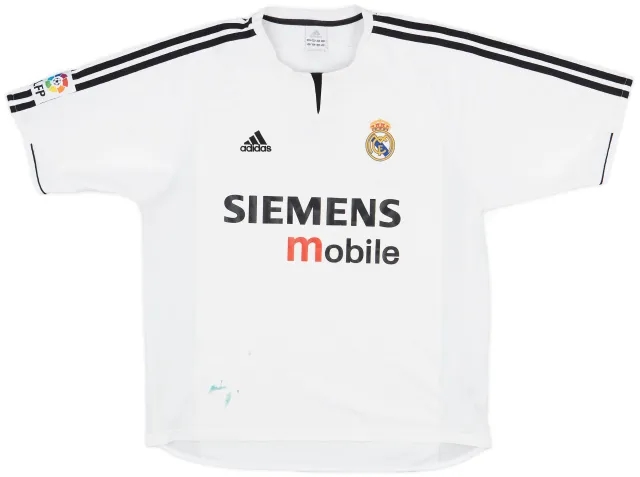 adidas 2003-04 Real Madrid Home Shirt - 4/10 - (L)