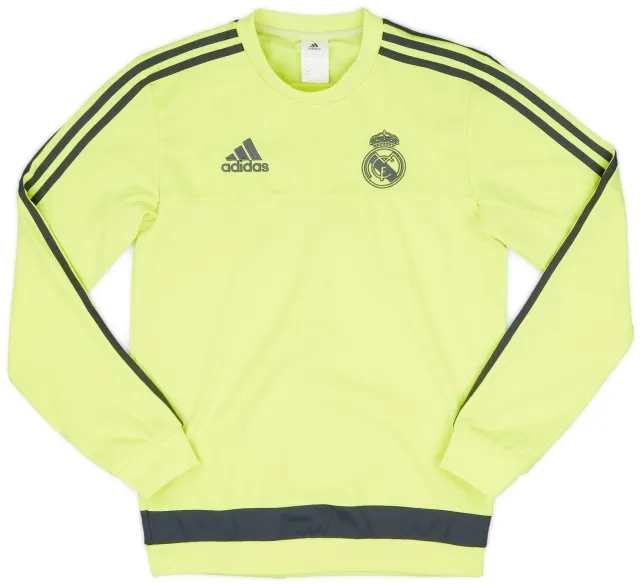 2015-16 Real Madrid adidas Sweat Top - 8/10 - (XS)
