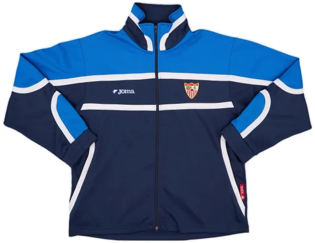 2001-02 Sevilla Joma Track Jacket - 6/10 - (XL.Boys)