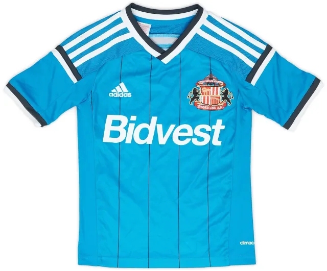 adidas 2014-15 Sunderland Away Shirt - 9/10 - (S.Boys)
