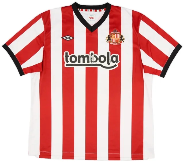 Umbro 2011-12 Sunderland Home Shirt - 5/10 - (XXL)