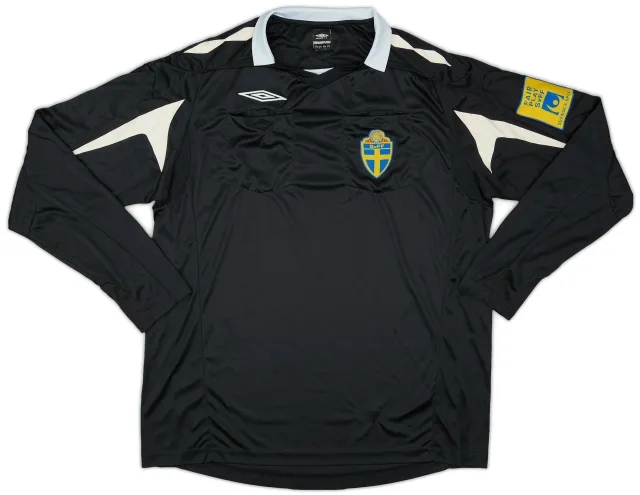 2008-09 Sweden Umbro Referee L/S Shirt - 8/10 - (XL)