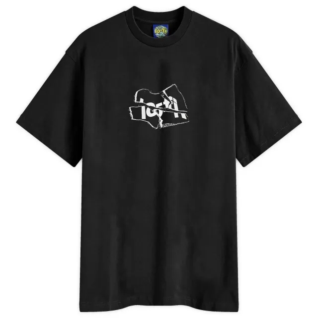 Lo-Fi Men's Broken Logo T-Shirt Black