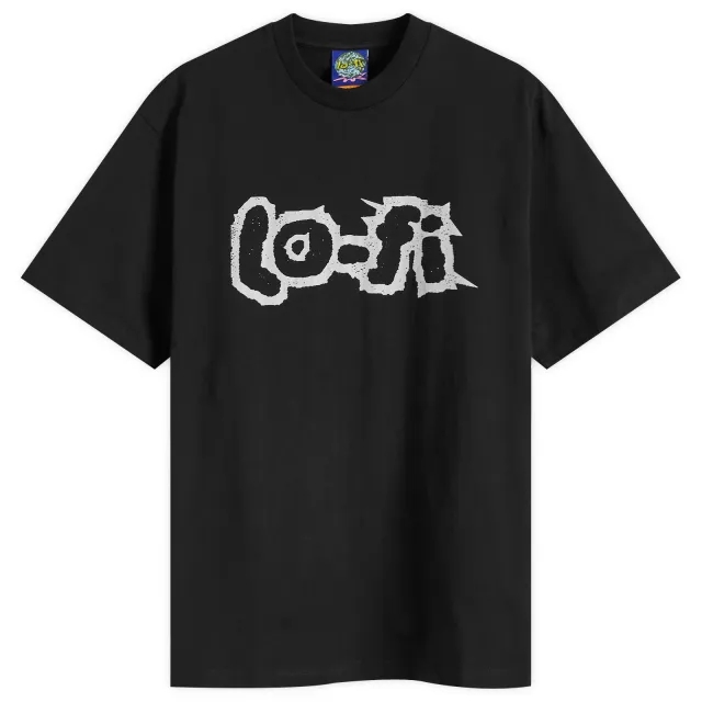 Lo-Fi Men's Crash T-Shirt Black