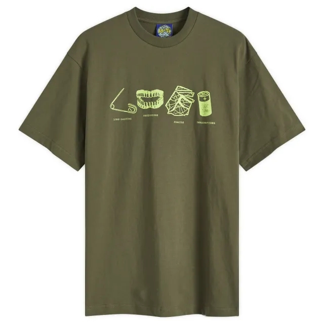 Lo-Fi Men's Inventory T-Shirt Army