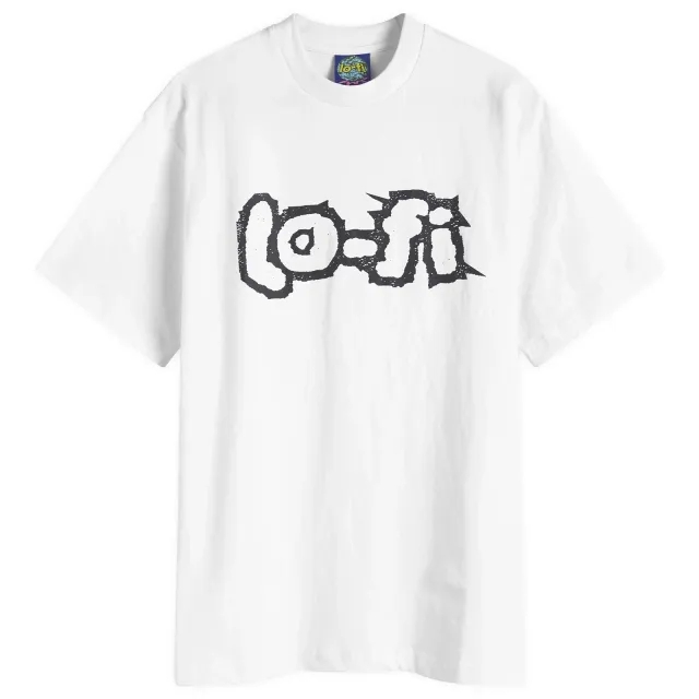 Lo-Fi Men's Crash T-Shirt White