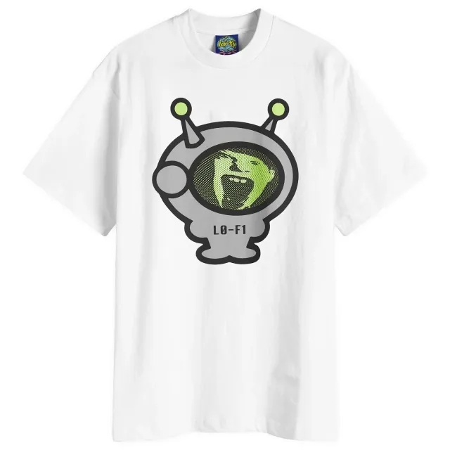 Lo-Fi Men's Rage T-Shirt White