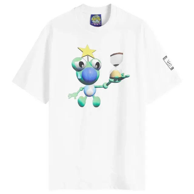 Lo-Fi Men's Countdown T-Shirt White