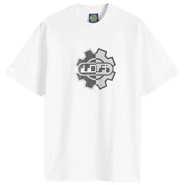 Lo-Fi Men's Gear T-Shirt White