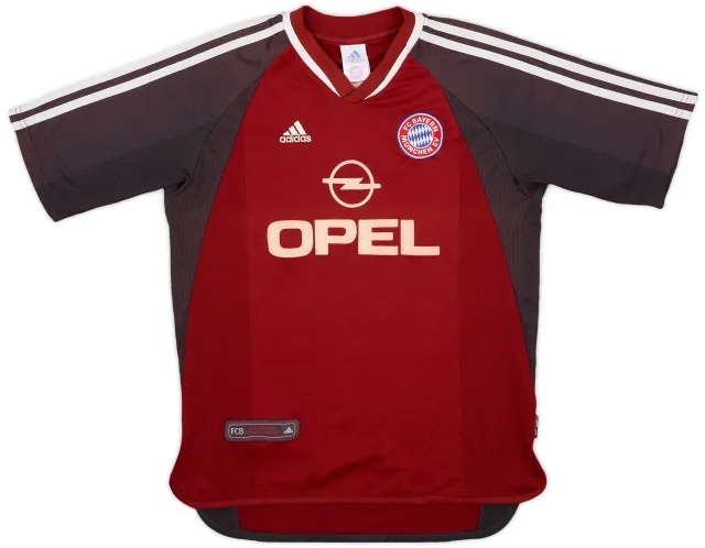 adidas 2001-02 Bayern Munich Home Shirt - 7/10 - (Y)
