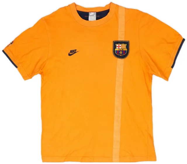 2007-08 Barcelona Nike Training Shirt - 9/10 - (L)