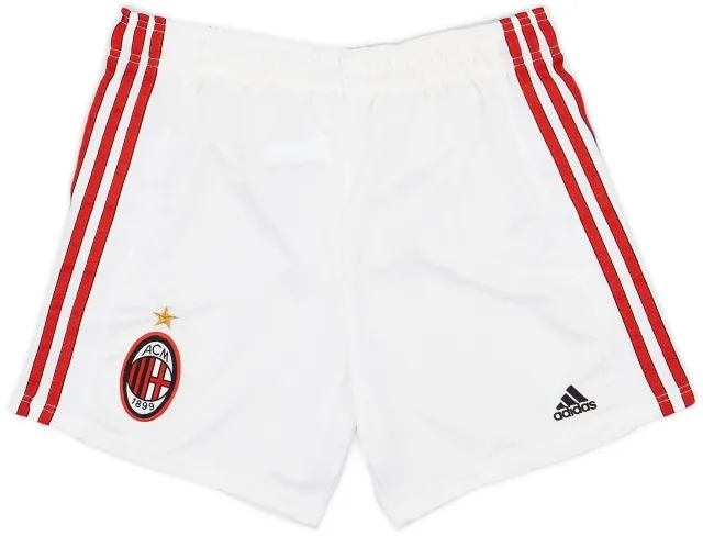 adidas 1998-99 AC Milan Home Shorts - 8/10 - (M)