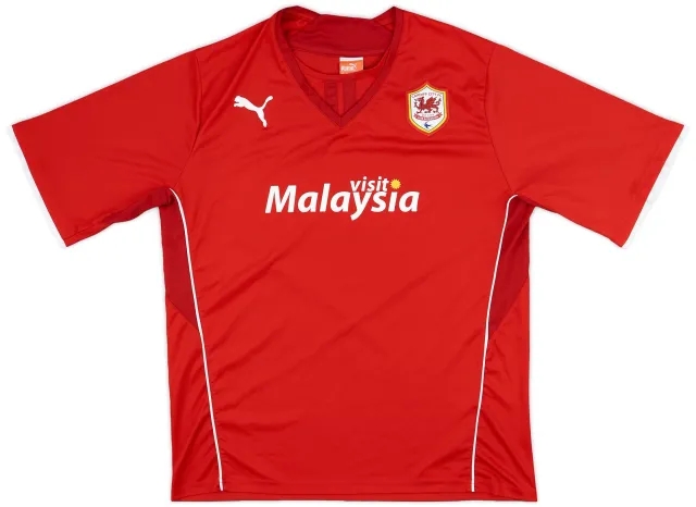 Puma 2013-14 Cardiff Home Shirt - 7/10 - (XL)