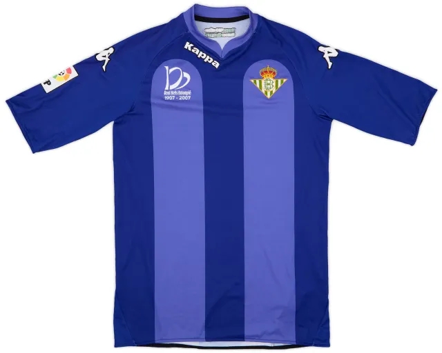 Kappa 2007-08 Real Betis 'Centenary' Away Shirt - 8/10 - (L)