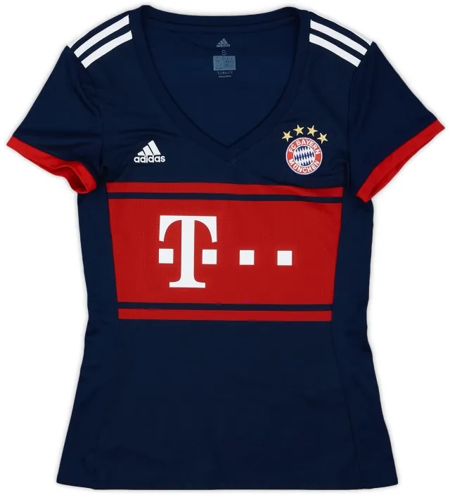 adidas 2017-18 Bayern Munich Away Shirt - 7/10 - (Women's S)