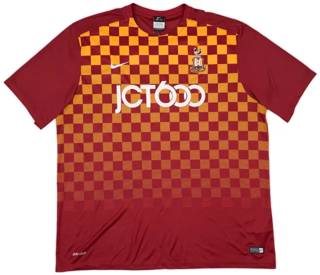Nike 2015-16 Bradford City Home Shirt - 5/10 - (XXL)