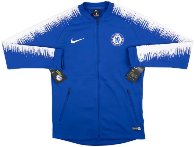 2018-19 Chelsea Nike 1/4 Zip Training Top - 8/10 - (M)