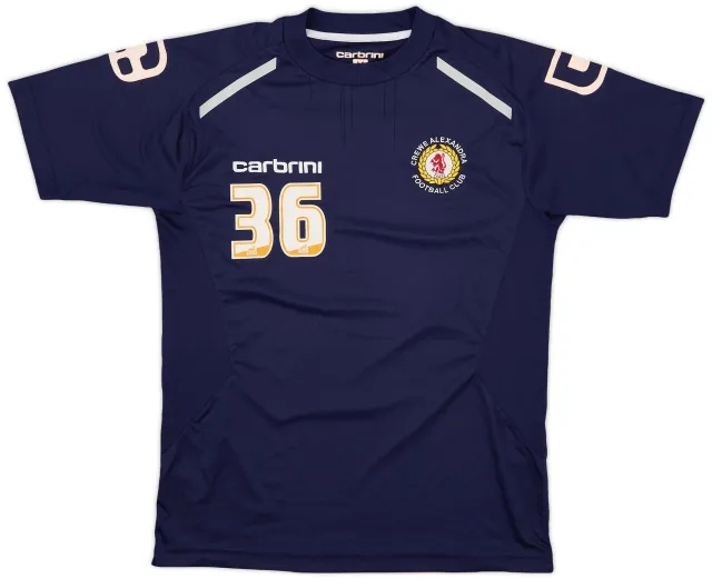 2012-13 Crewe Alexandra Player Issue Carbrini Training Shirt #36 - 6/10 - (M)