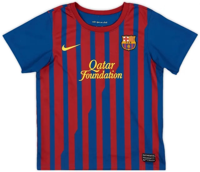 Nike 2011-12 Barcelona Home Shirt - 8/10 - (5-6 Years)