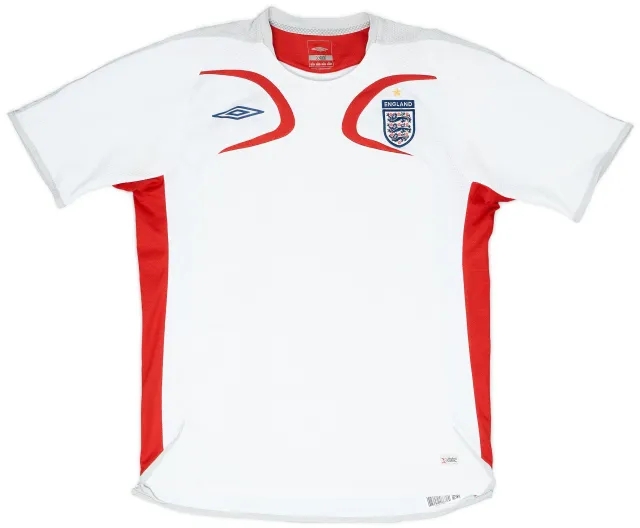 2005-06 England Umbro Training Shirt - 7/10 - (L)