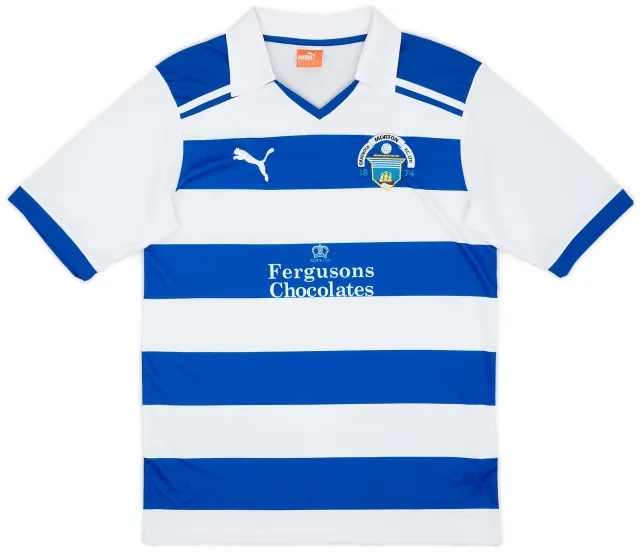 Puma 2011-12 Greenock Morton Home Shirt - 9/10 - (M)