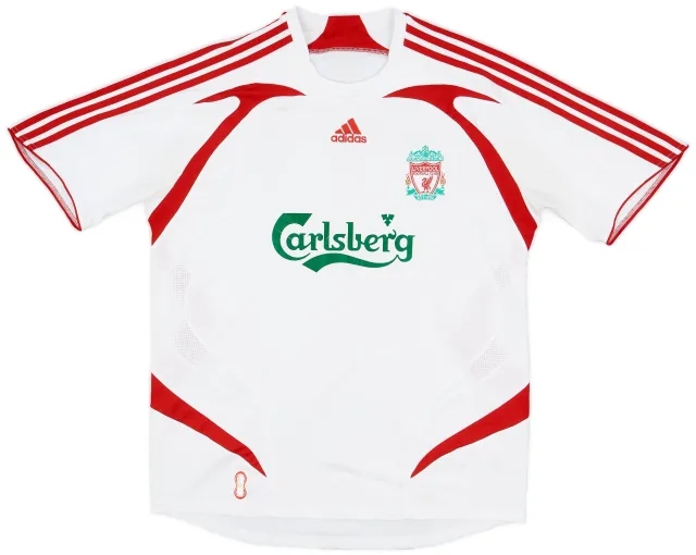 adidas 2007-08 Liverpool Away Shirt - 5/10 - (L)