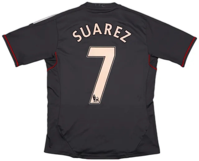 adidas 2011-12 Liverpool Away Shirt Suarez #7 - 5/10 - (M)