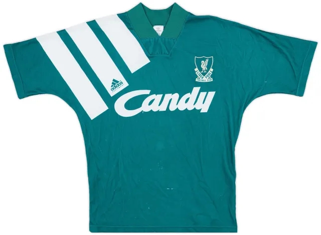 adidas 1991-92 Liverpool Away Shirt - 5/10 - (S)